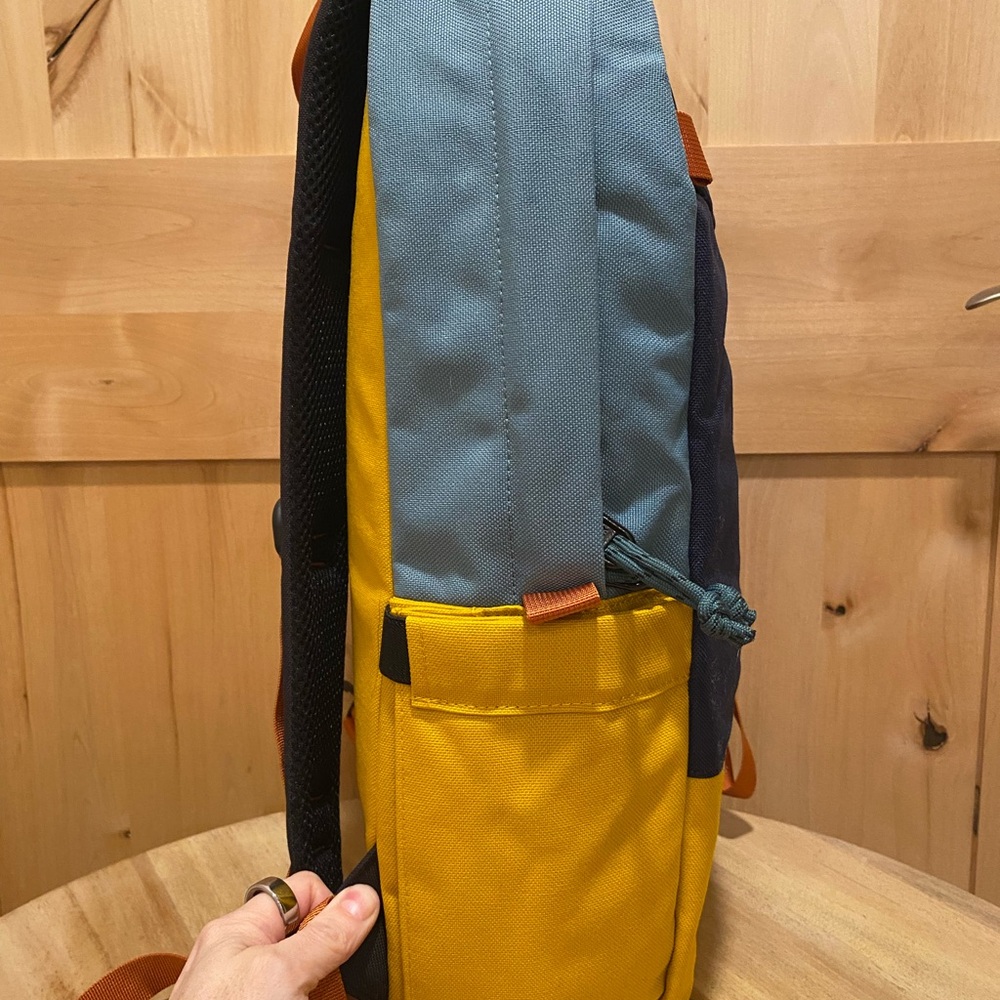 Topo Designs Light Pack Backpack Multicolor Bag with Water bottle Pockets - Picture 6 of 9